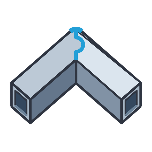 V-Notch & Fold tool illustration