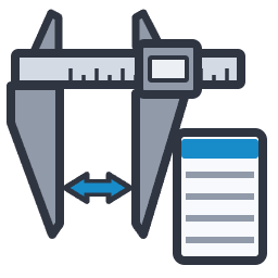 Caliper – Measure and Report add-in icon